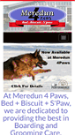 Mobile Screenshot of meredun4paws.com
